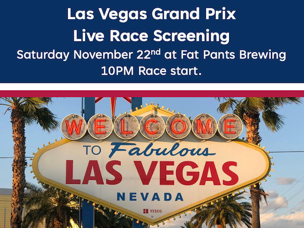 Join Us Saturday November 22nd for the Las Vegas Grand&nbsp;Prix