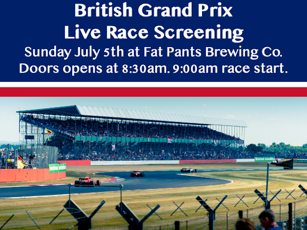 Join Us Sunday July 5th for the British Grand&nbsp;Prix